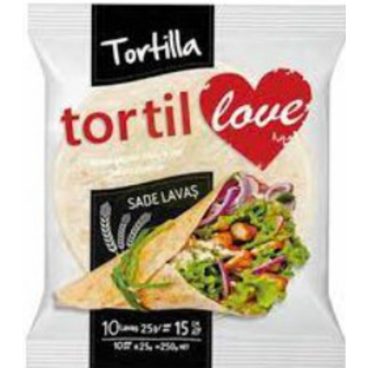 TORTILLOVE LAVAS 15 CM 250 G