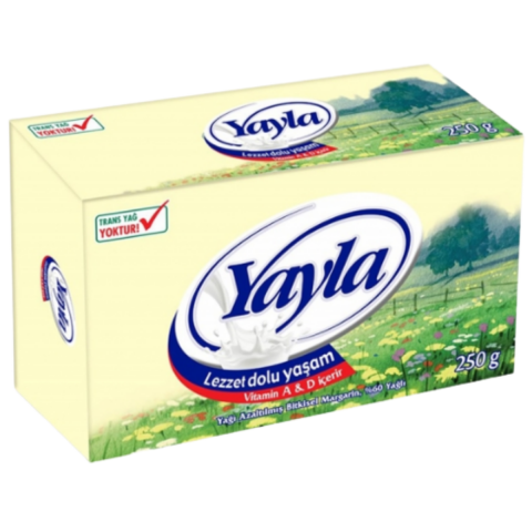 ULKER YAYLA MARGARIN FOLYO 250 G