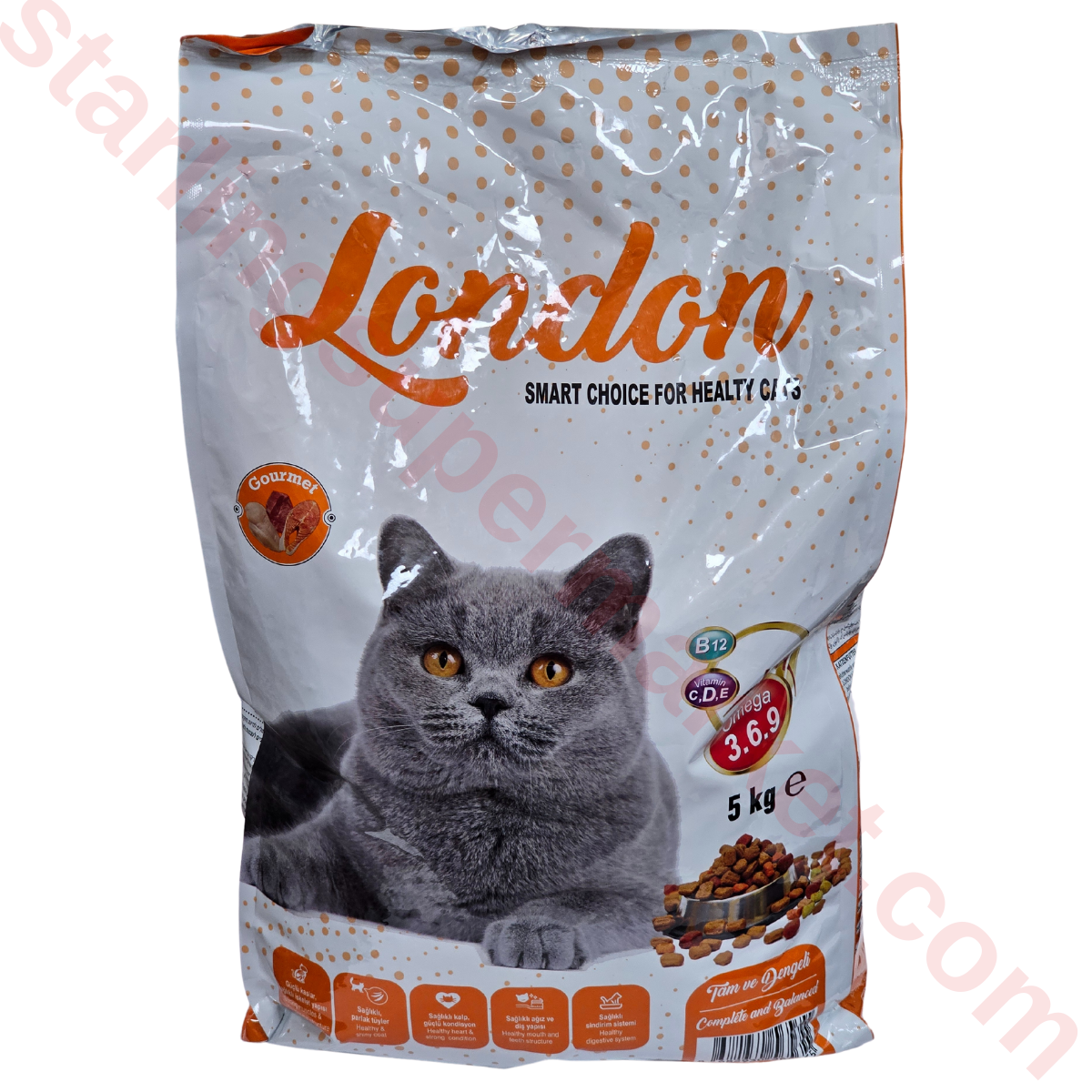 LONDON KEDI MAMASI KURU GOURMET 5 KG