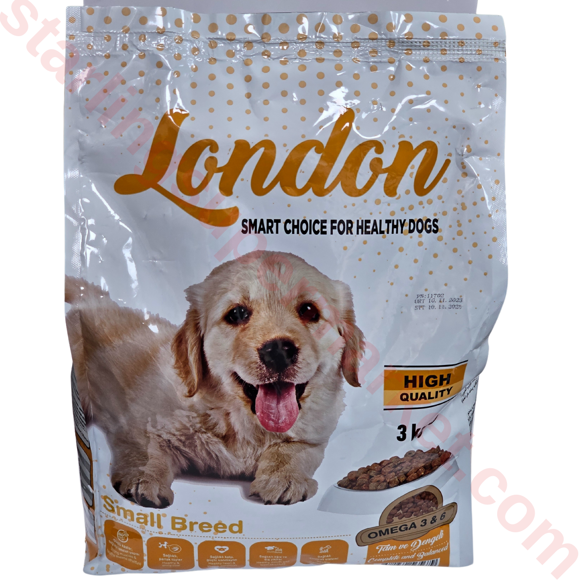 LONDON KOPEK MAMASI KURU SMALL BREED 3 KG