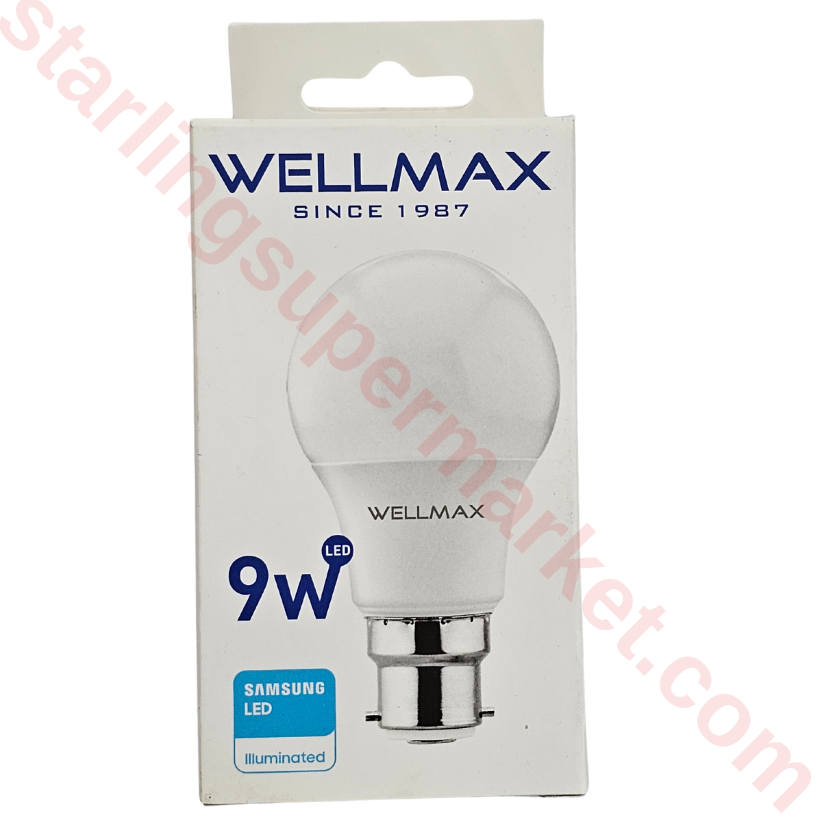 WELLMAX AMPUL LED 9W B22 6500 K