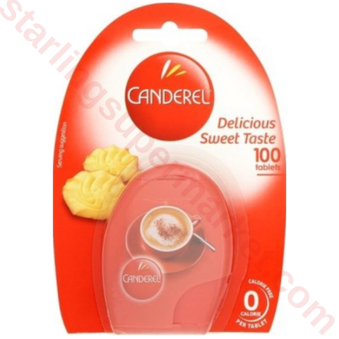 CANDEREL RED SWEETENER 100 TABLETS