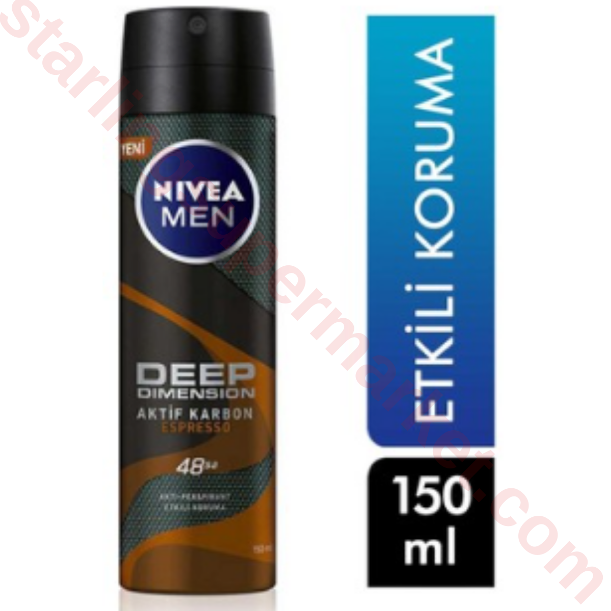 NIVEA DEO SPREY ERKEK DEEP ESPRESSO 150 ML