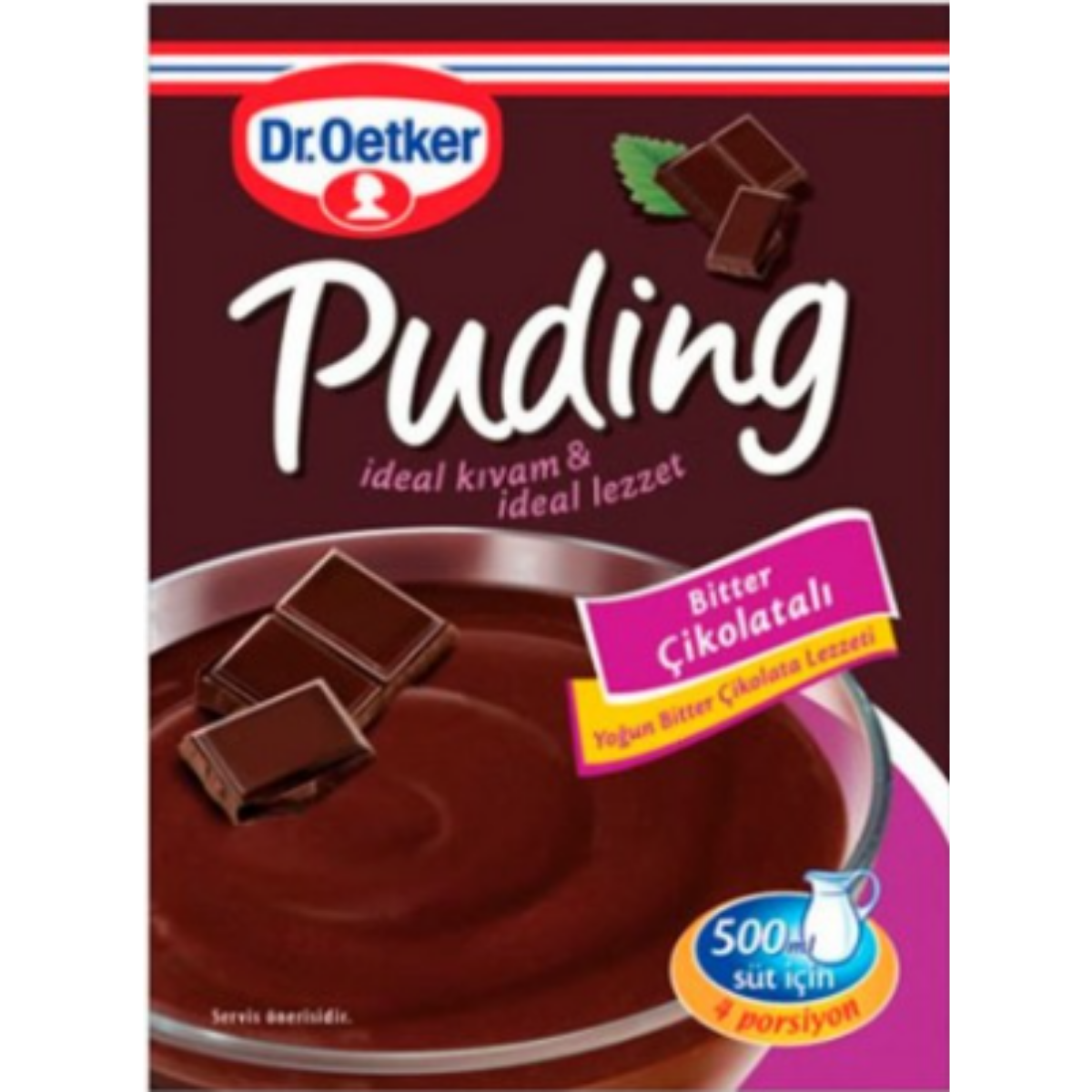 DR OETKER PUDING BITTER CIKOLATALI 110 G