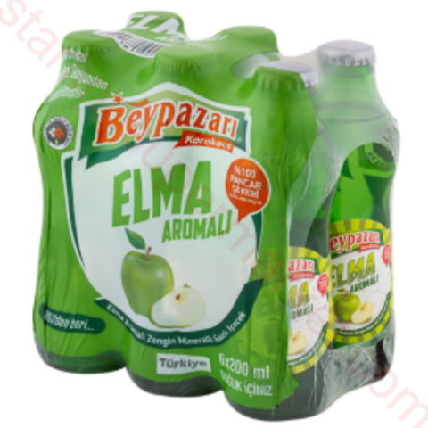 BEYPAZARI MADEN SUYU ELMA 6*200 ML