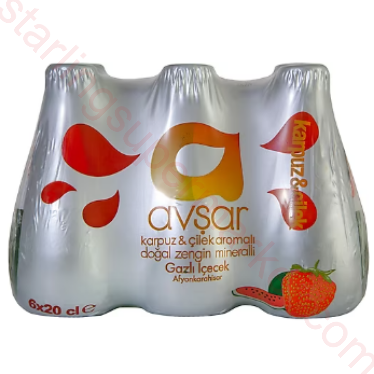 AVSAR MADEN SUYU KARPUZ CILEK 6*200 ML