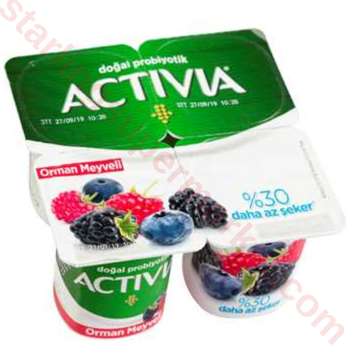 DANONE ACTIVIA ORMAN MEYVELI 4*100 G