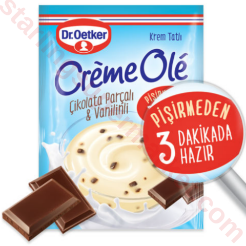 DR OETKER PUDING KREM OLE CIKOLATA PAR.&VANI 109 G