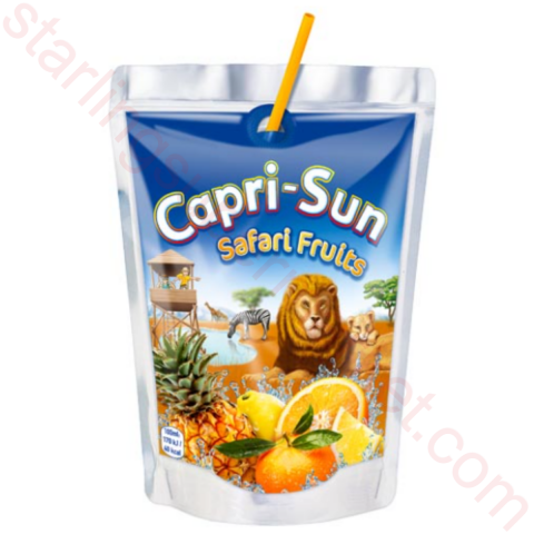 CAPRI SUN SAFARI FRUITS 200 ML