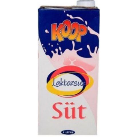 KOOP SUT LAKTOZSUZ 1000 ML