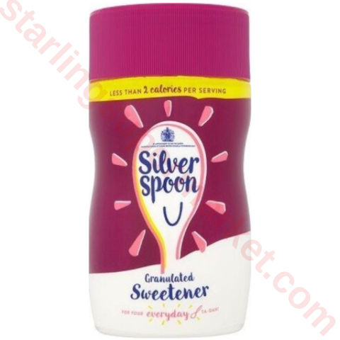 SILVER SPOON GRANULATED SWEETENER 75 G