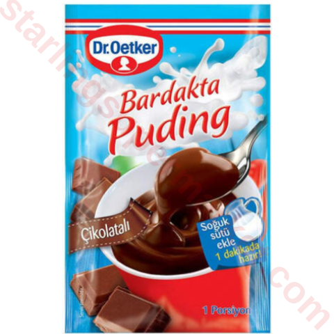 DR OETKER PUDING BARDAKTA CIKOLATALI 35 G