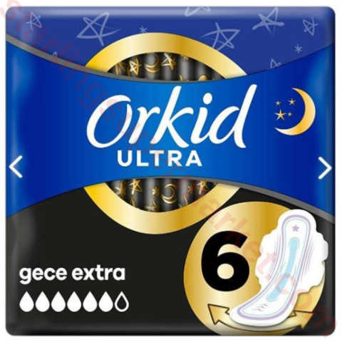 ORKID ULTRA GECE EXTRA TEKLI PAKET 6 LI