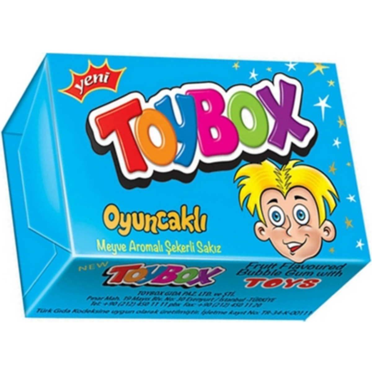 TOYBOX OYUNCAKLI SEKERLI SAKIZ TEKLI 5 G