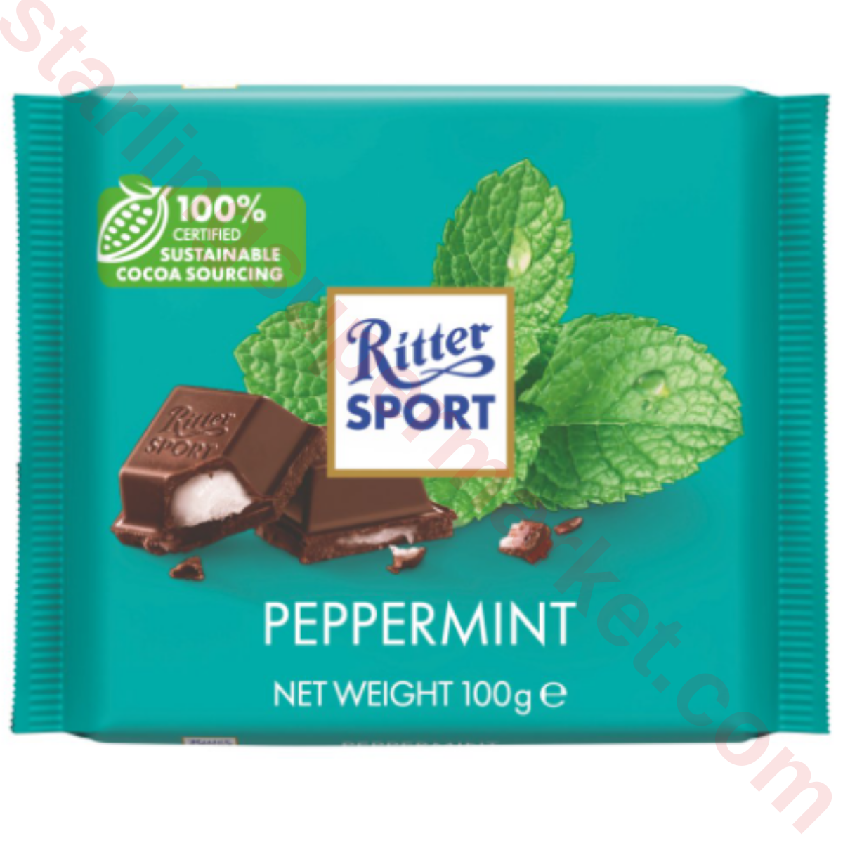 RITTER SPORT PEPERMINT 100 G