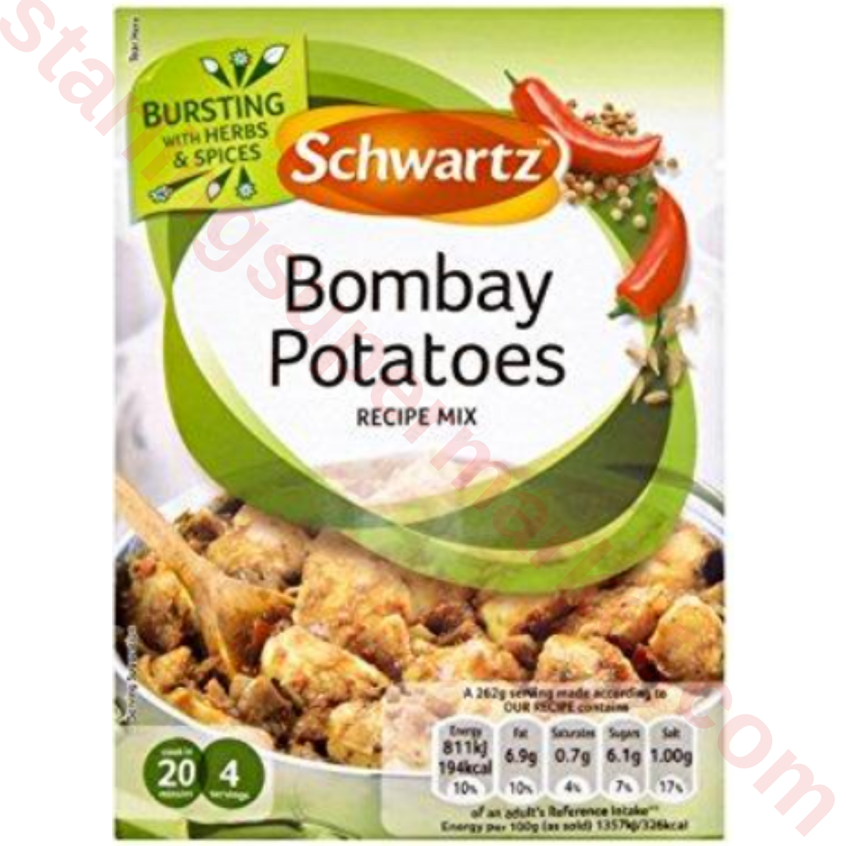 SCHWARTZ BOMBAY PATATOES RECIPE MIX 33 G