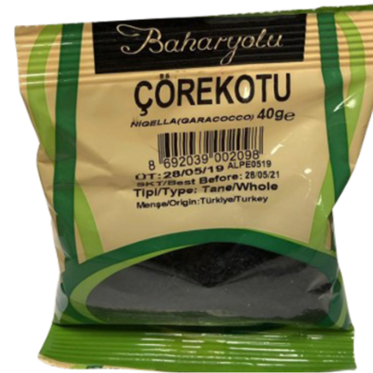 BAHARYOLU COREKOTU TANE 40 G