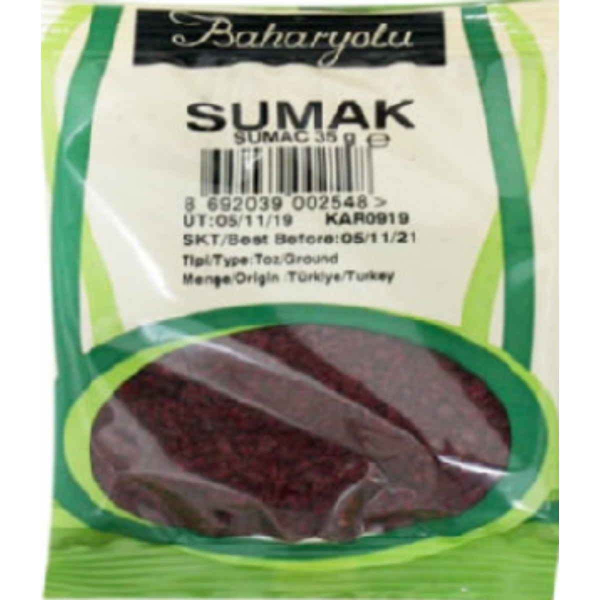 BAHARYOLU SUMAK 250 G