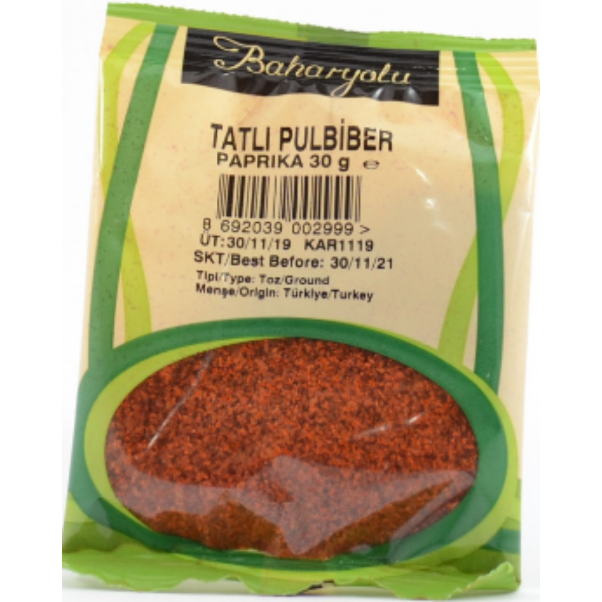 BAHARYOLU TATLI PULBIBER 30 G