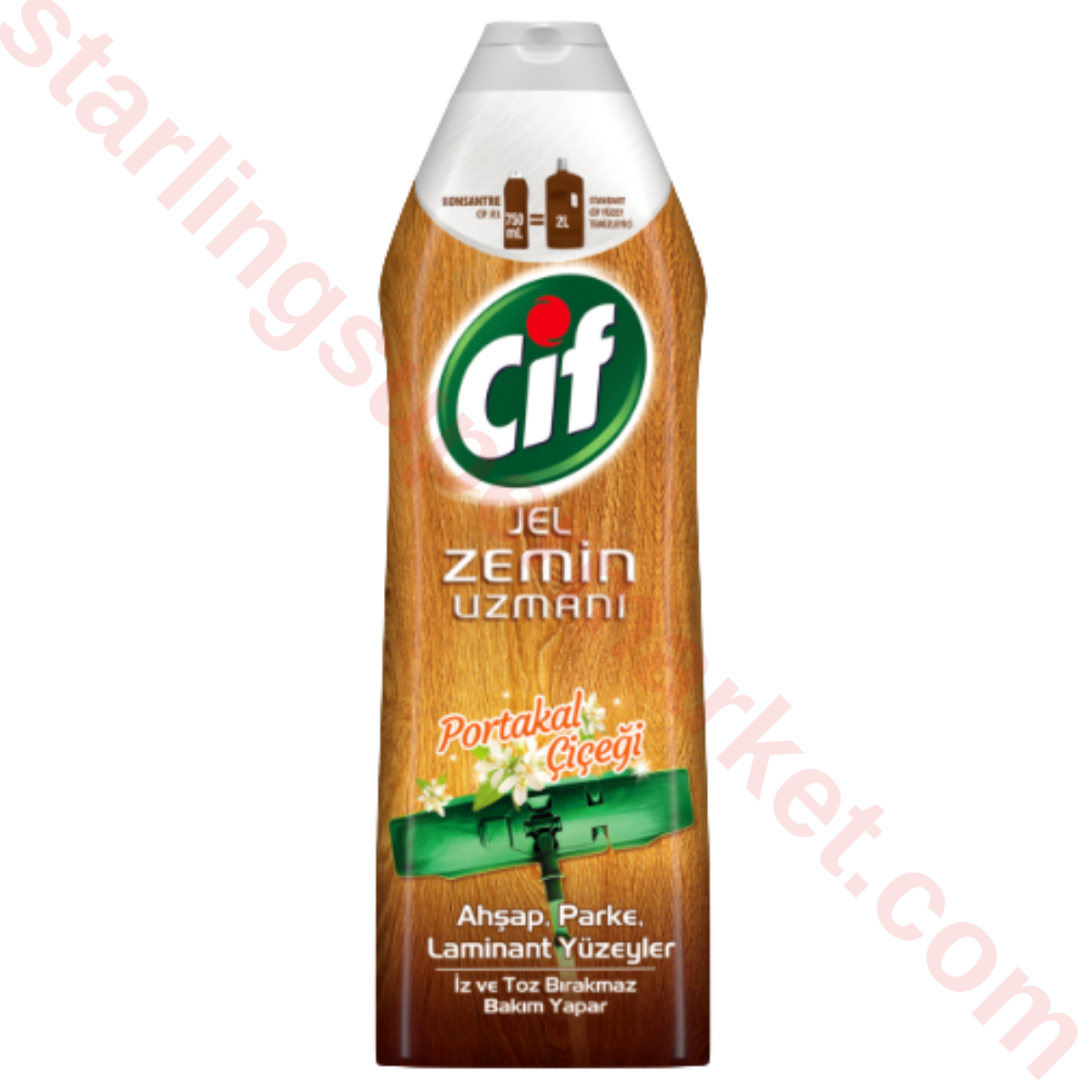 CIF AHSAP TEMIZLEME JEL ZEMIN UZMANI 750 ML