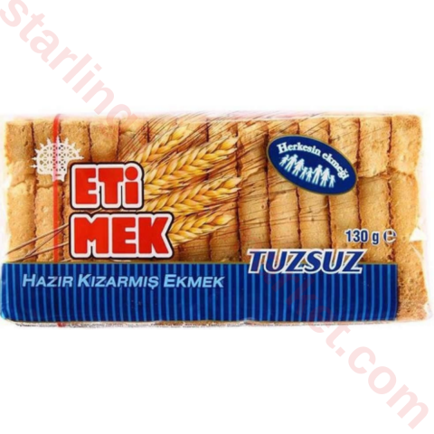 ETIMEK KIZARMIS EKMEK TUZSUZ 148 G