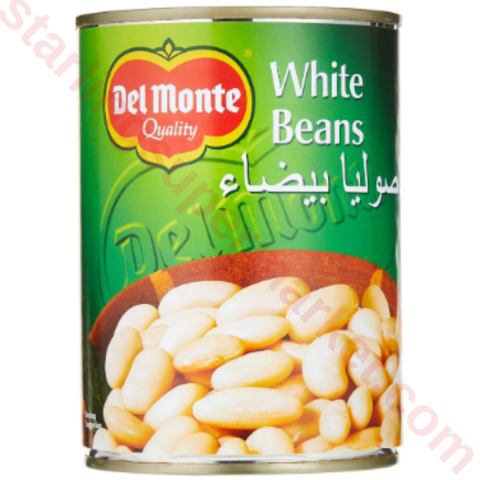 DELMONTE WHITE BEANS 400 G