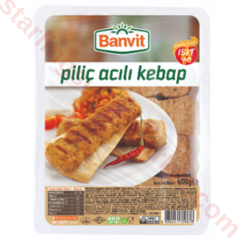 BANVIT TAVUK ACILI KEBAP KUVET 400 G 1+1