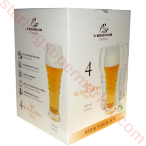 PASABAHCE CRAFT BIRA BARDAGI 4 LU 420685