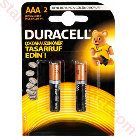 DURACELL PIL INCE PLUS 2 LI