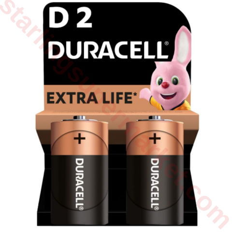 DURACELL PIL BUYUK 2 LI