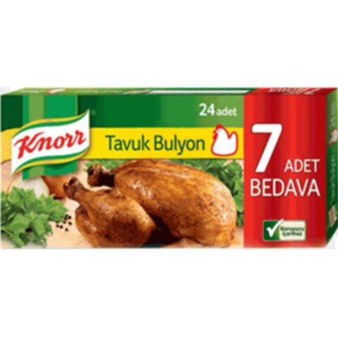 KNORR BULYON TAVUK TABLET 24 LU 240 G