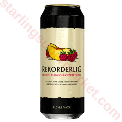 REKORDERLIG BIRA MEYVELI MANGO-RASPBERRY 50 CL