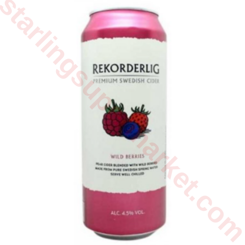 REKORDERLIG BIRA MEYVELI WILD BERRIES 50 CL