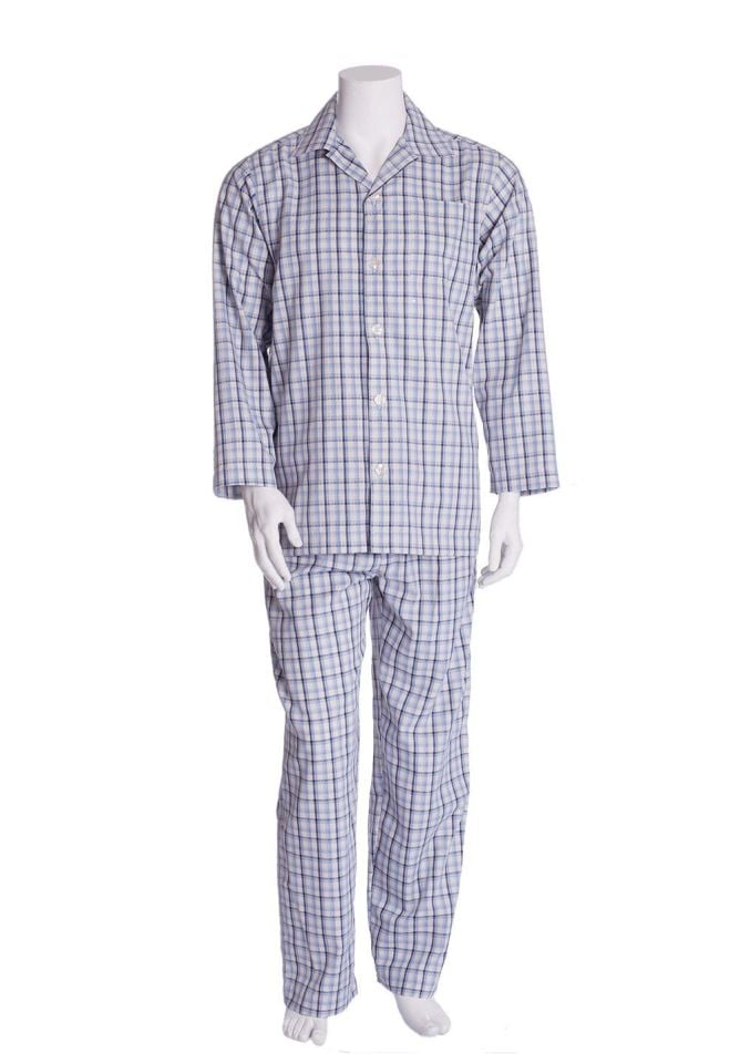 The DON Poplin Erkek Pijama Takımı Desen 22