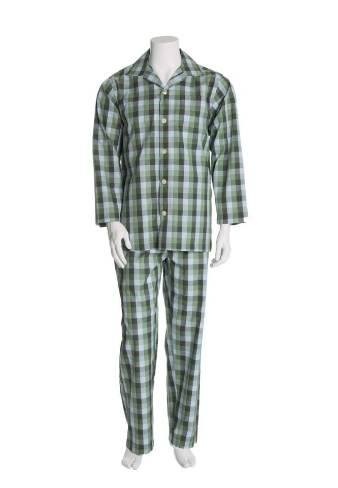 The DON Poplin Erkek Pijama Takımı Desen 23
