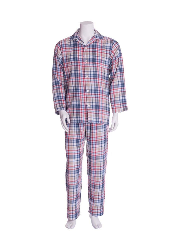 The DON Poplin Erkek Pijama Takımı Desen 27