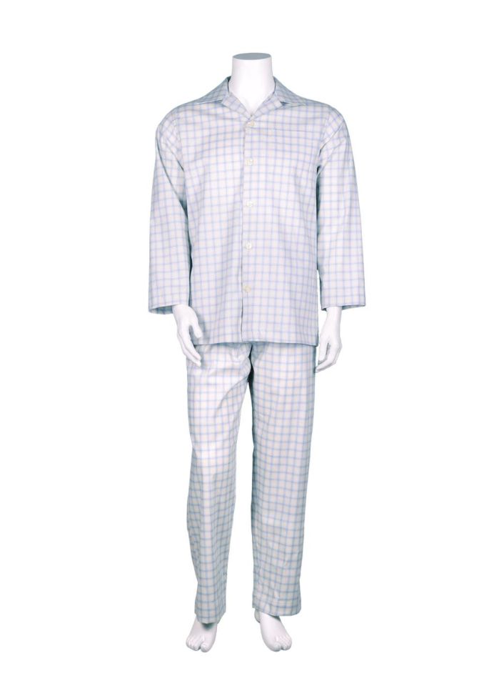 The DON Poplin Erkek Pijama Takımı Desen 34