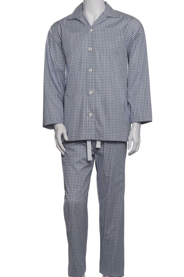 The DON Poplin Erkek Pijama Takımı Desen 43