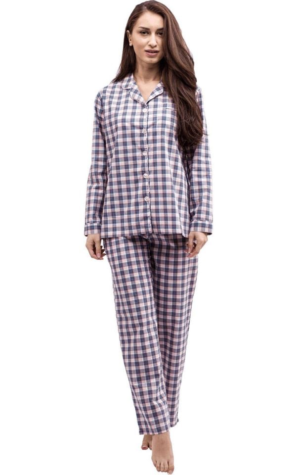 The DON Poplin Kadın Pijama Takımı Desen 14