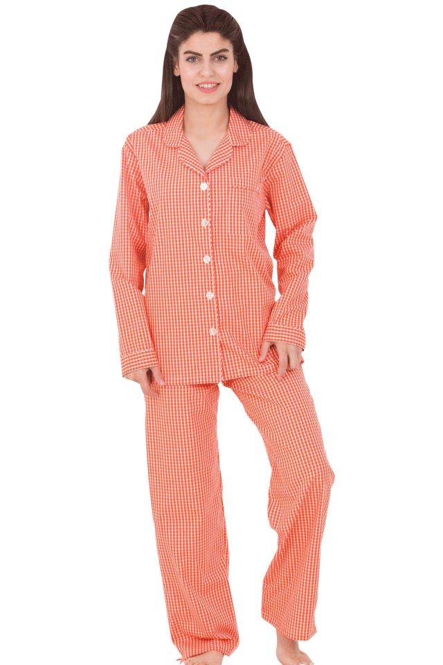 The DON Poplin Kadın Pijama Takımı Desen 17