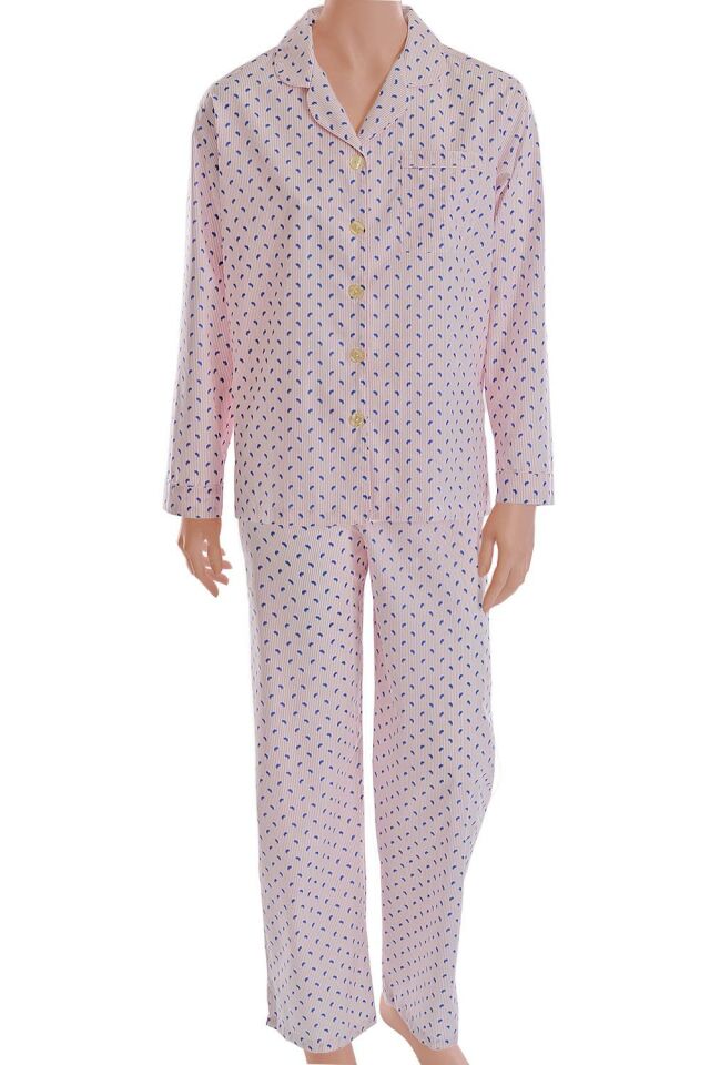The DON Poplin Kadın Pijama Takımı Desen 34