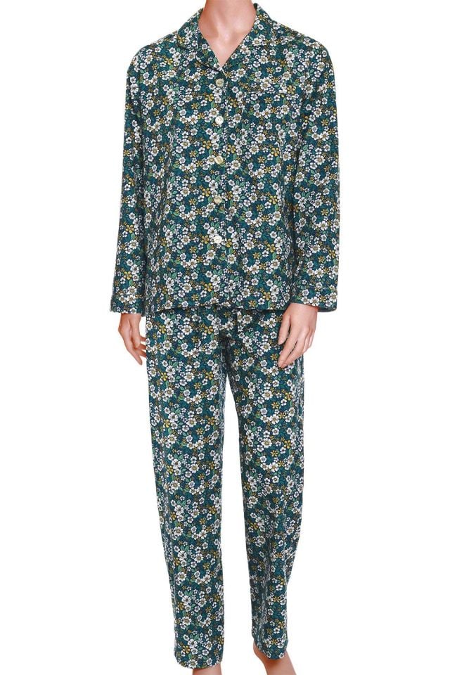 The DON Poplin Kadın Pijama Takımı Desen 46