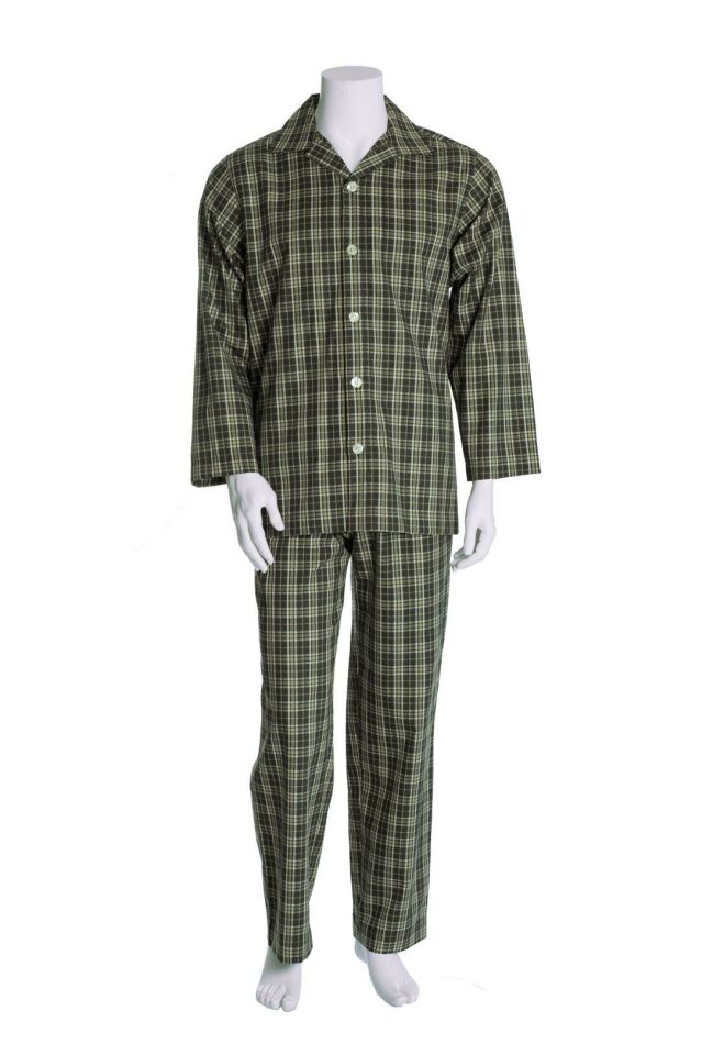 The DON Poplin Erkek Pijama Takımı Desen 24
