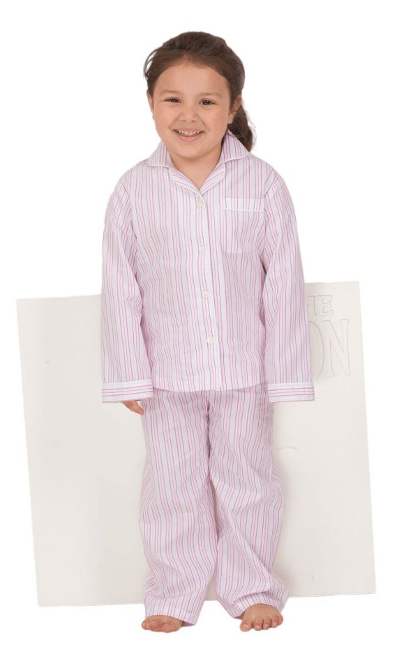 The DON Poplin Kız Çocuk Pijama Takımı Desen 13
