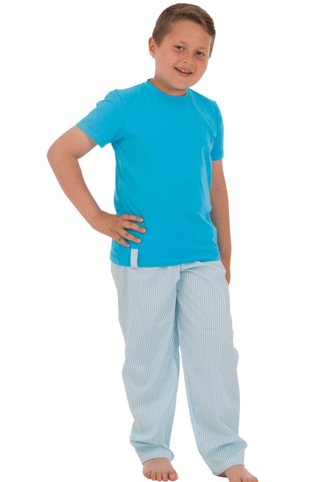 The DON Baba-Oğul Model Erkek Çocuk Yarım Kollu Tişört & Uzun Eşofman Altı Takımı Desen 4