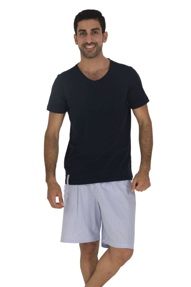 The DON Baba-Oğul Model Erkek Şort-Tişört Takımı Desen 8