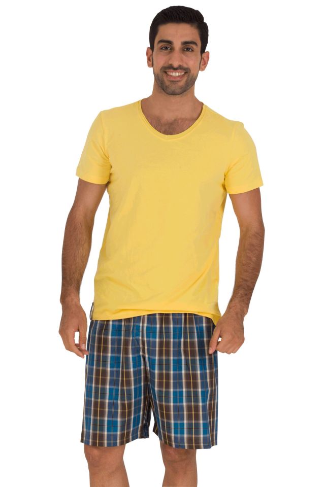 The DON Baba-Oğul Model Erkek Şort-Tişört Takımı Desen 10