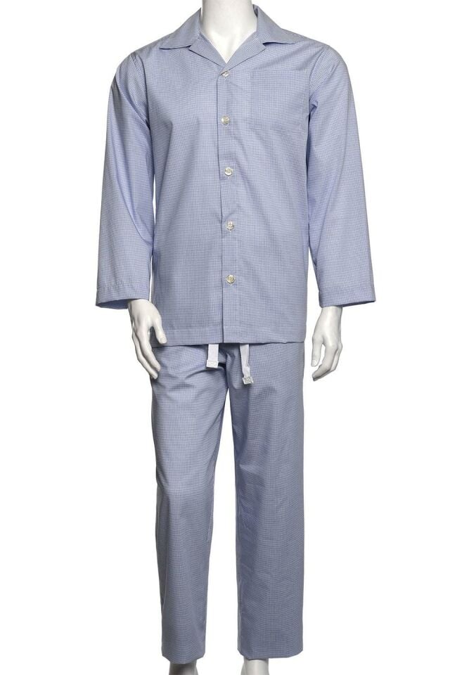 The DON Poplin Erkek Pijama Takımı Desen 40