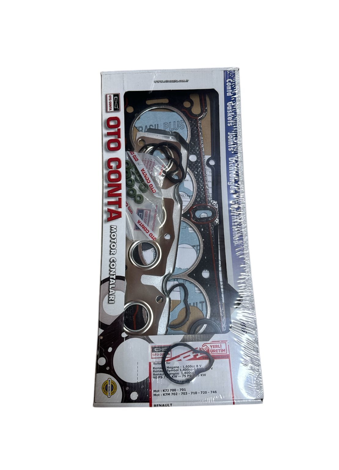 Motor Takım Conta Üst 1.6 8 Valf -1.4 8 Valf Clio-Kango-Megane 1995-2001-R19