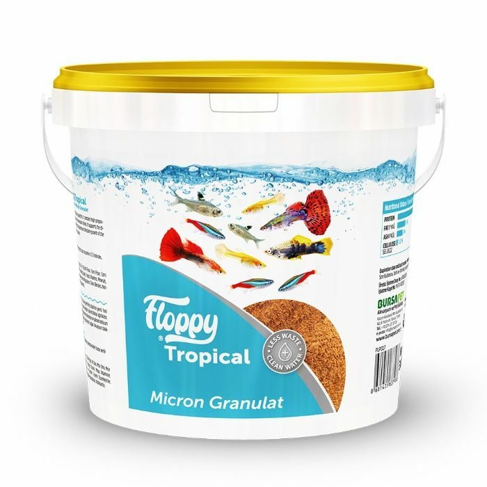 FLOPPY TROPICAL MICRON GRANULAT 3KG KOVA